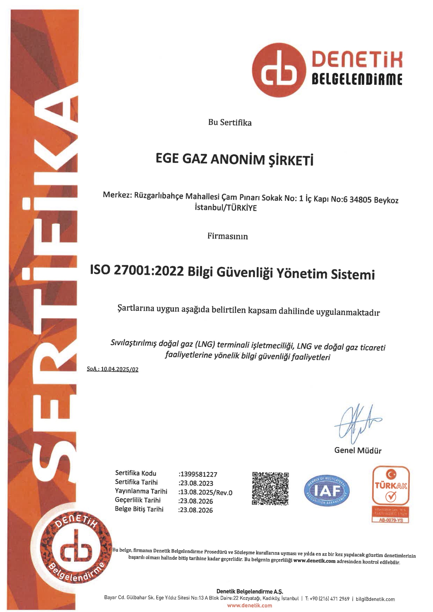 Bilgi Güvenliği Yönetim Sistemi